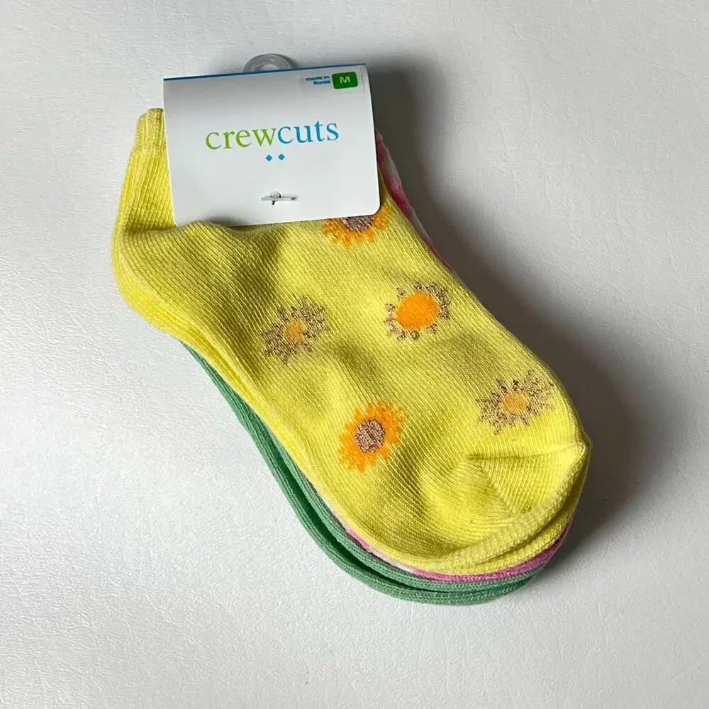 Crewcuts Multi-pack  Summer Style Socks  Sz M  NWT